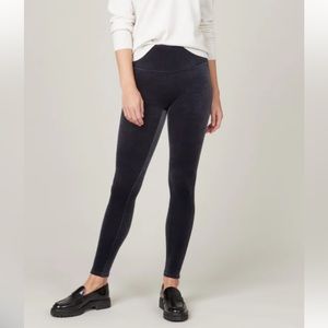 Brand new with tags spanx velvet leggings blue size large